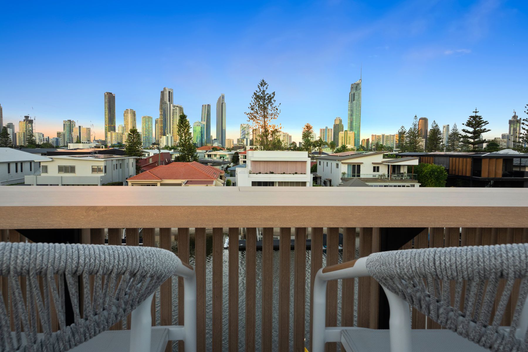 Rooftop looking east