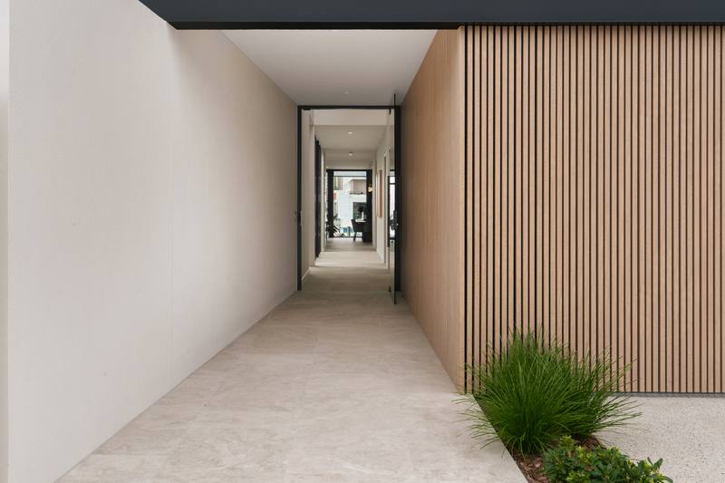 Pedestrian entry